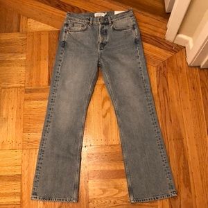& Other Stories Straight Leg Mid-Waist Jeans